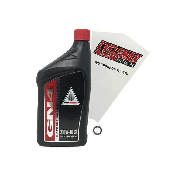 Cyclemax Standard 10W-40 Oil Change Kit fits 2014-2025 Honda CRF125