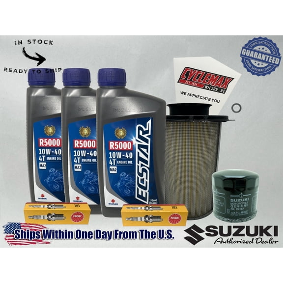 Cyclemax Standard Ecstar R5000 Tune-Up Kit fits 1985-1986 Suzuki GV700 Madura
