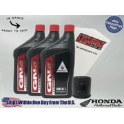 Cyclemax Standard GN4 10W-40 Oil Change Kit compatible with 2019-2025 Honda CB500F