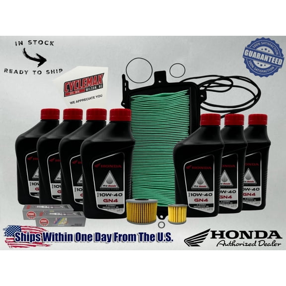 Cyclemax Standard GN4 10W-40 Tune-Up Kit fits 2019-2024 Honda Talon 1000R