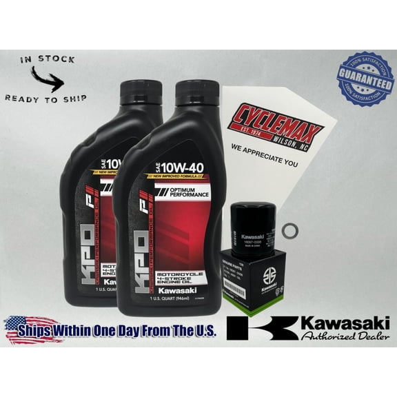 Cyclemax Standard KPO Oil Change Kit fits 2004-2006 Kawasaki PRAIRIE 700 4X4