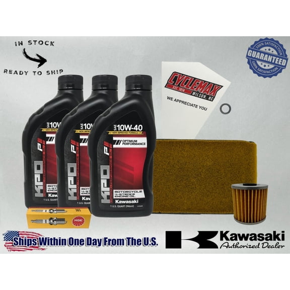 Cyclemax Standard KPO Tune-Up Kit fits 2003-2011 Kawasaki BAYOU 250