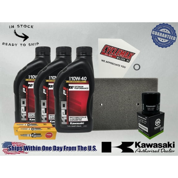 Cyclemax Standard KPO Tune-Up Kit fits 2013-2017 Kawasaki NINJA 300