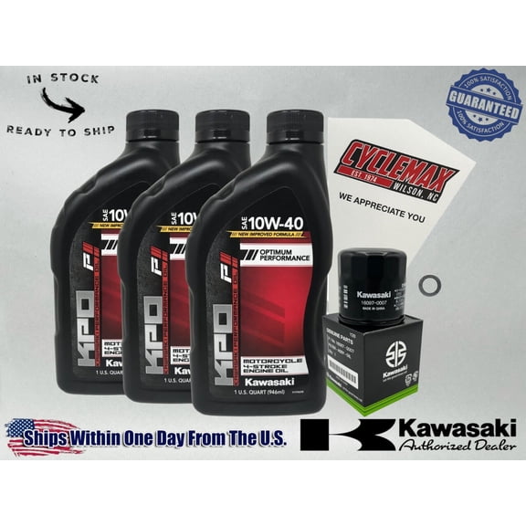 Cyclemax Standard Oil Change Kit fits 2012-2025 Kawasaki TERYX 4 750 800 4X4