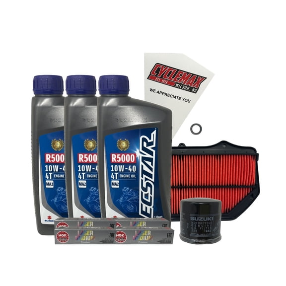 Cyclemax Standard Tune Up Kit w/ Spark Plugs fits 2011-2022 Suzuki GSX-R600