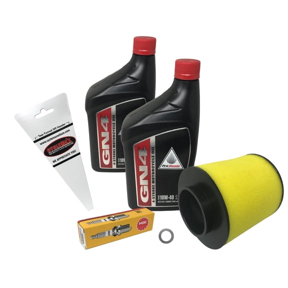 Cyclemax Tune Up Kit for 1997-2006 Honda TRX 250 with 10W-40 Oil