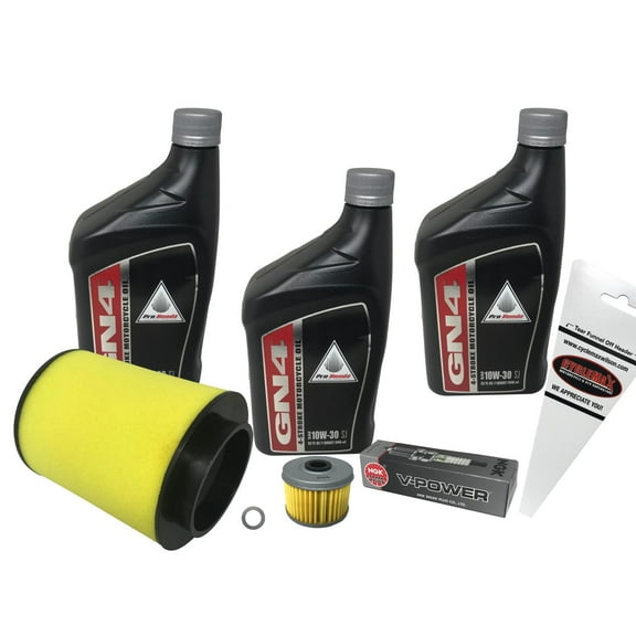 Cyclemax Tune Up Kit for 2007-2013 Honda TRX 420 Rancher with 10W-40 Oil