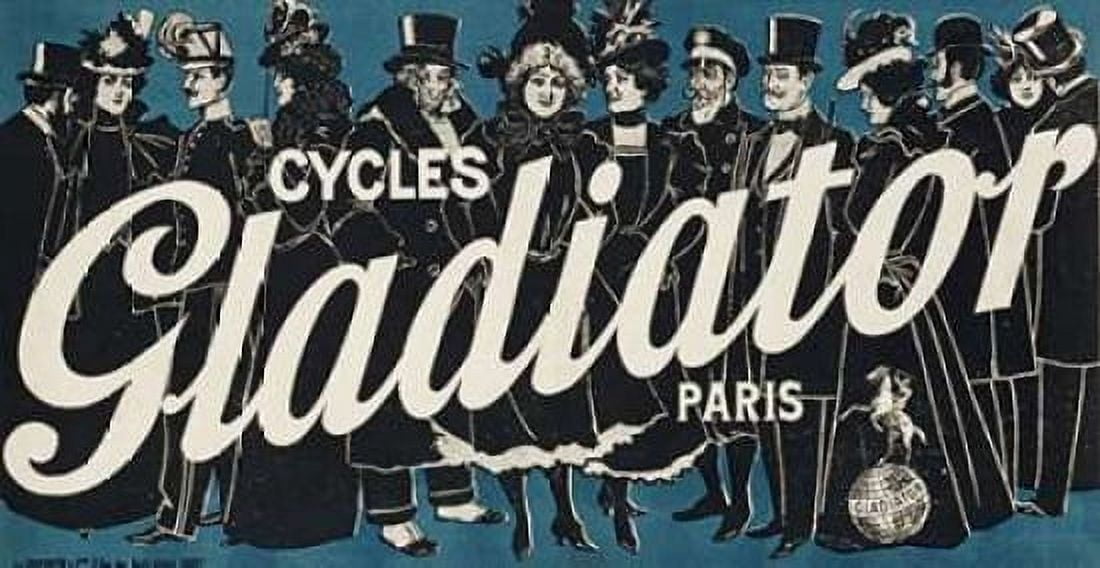 Cycles Gladiator Canvas Art - Paolo Henri (24 x 36)