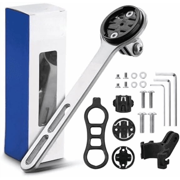 Cycles Titanium Bike Computer Mount - Out Front Cycling Computer Mount for Road Bikes Integrated Handlebar, Compatible with GM Wahoo Bryton Cateye Bike Mount$$Sport & Recreation Other
