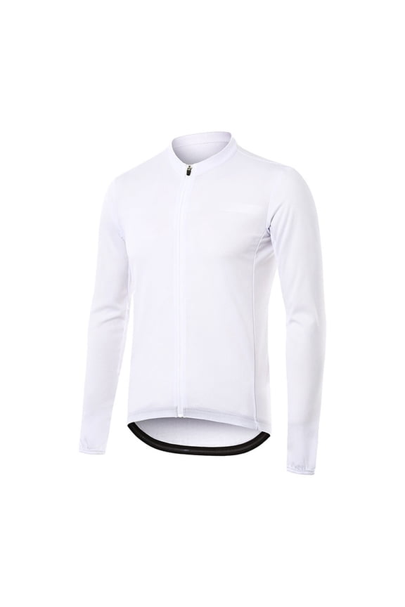 Cycling Apparel for Men Full Zip Long Sleeve for MTB and Road Biking Enthusiasts