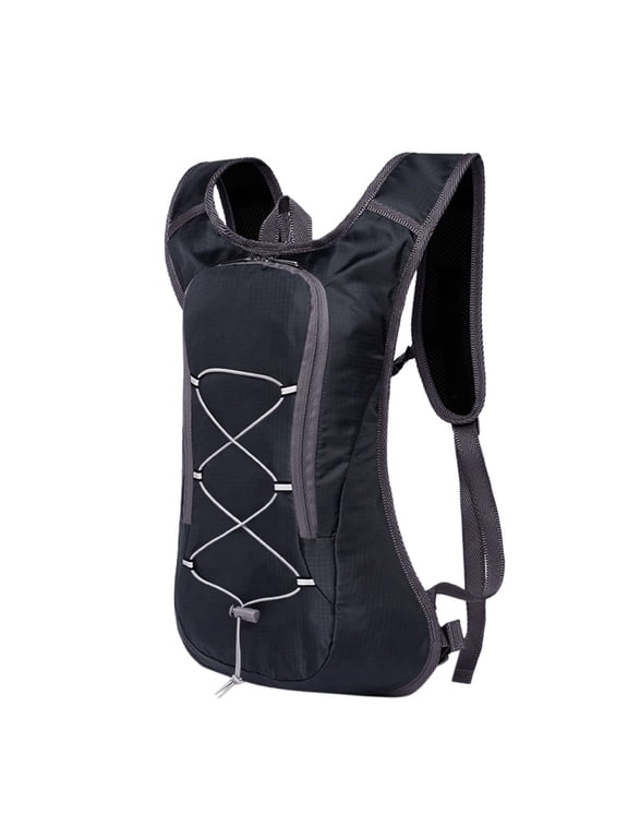 Cycling Backpack Ultralight Pouch Outdoor Hiking Bike Bag Polyester Material Breathable Comfortable Reflective Strips Multiple Colors