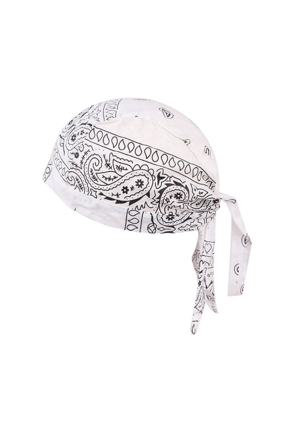 Cycling Bandana, Cooling Helmet Liner - Skull Cap for Men - Head Scarf, Bandana, Head Wrap, Beanie for Motorcycle, Cycling, Sports Lightweight Adjustable Cotton Hood Headband Head Wraps Hat