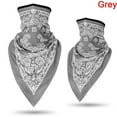 thumbnail image 1 of Cycling Bike Ski Outdoor Sports Windproof Dust Scarf Wrap Bandana Balaclava Neck Cover GRAY(PRINTING) 2 PIECES, 1 of 8