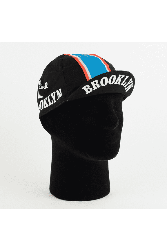 Cycling Cap - Vintage - Brooklyn - Black
