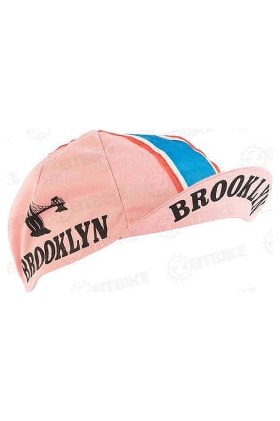 Cycling Cap - Vintage - Brooklyn - Pink