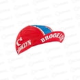 thumbnail image 1 of Cycling Cap - Vintage - Brooklyn - Red, 1 of 6