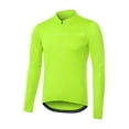 thumbnail image 1 of Men's Full Zipper Long Sleeves Cycling Breathable MTB Bike Shirt for Riding Comfortable Performance, 1 of 4