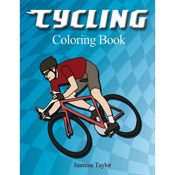 Cycling Coloring Book, (Paperback)