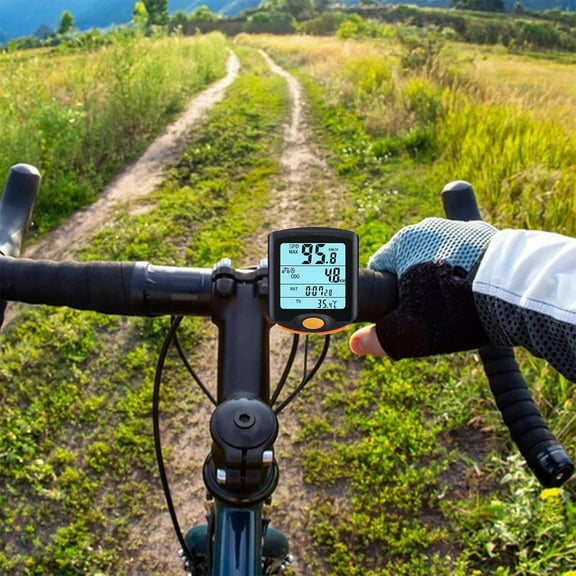 Bike Accessories Cycling Computer Smart Backlight Speedometer Multifunctional Rainproof Wireless Odometer for Cyclists