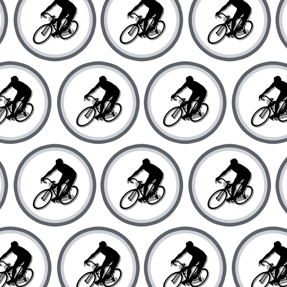 Cycling Cycle Biking Premium Gift Wrap Wrapping Paper Roll