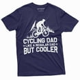 thumbnail image 1 of Cycling Dad T-Shirt Biker Father'S Day Father Sports T-Shirt Cool Dad Gift Idea Mens Tee (Large Navy Blue), 1 of 5