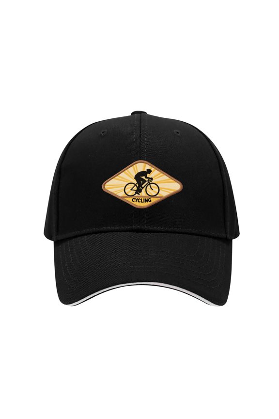 Cycling Embroidered Sun Protection Breathable Cotton Baseball Hat
