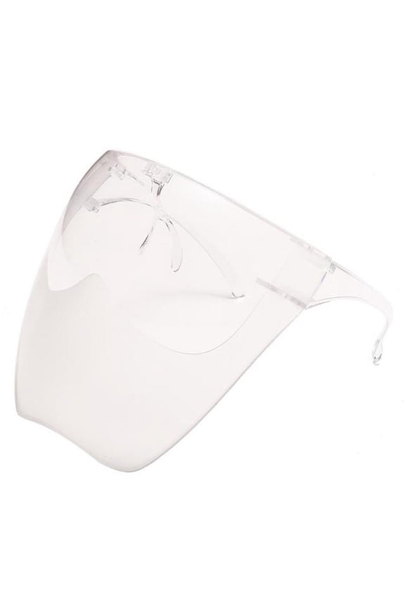 Cycling Face Shield Double-Sided Anti-Fog Windproof Sunglasses Large HD Protective Eyewear for Riding Mountaineering Hiking transpant