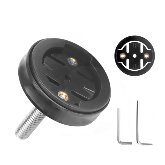 Cycling GPS Computer Holder Stand Support for Garmin/Bryton/Wahoo/XOSS/IGPSPORT Bike Computer Stem Top Cap Mount Bracket