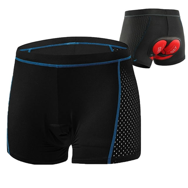 Cycling Gel Padded Bike Shorts for Men Breathable Mountain Bicycle
