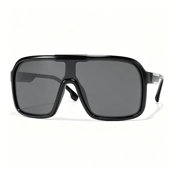 Cycling Glasses for Men and Women UV400 Protection & Polarized Outdoor Sunglasses Sports Running Eyewear Fashion Bike Party Sunglasses Grey