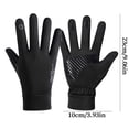 thumbnail image 1 of Cycling Gloves Half Finger Breathable Touch Screen Compatible Outdoor Hiking Driving Men Women Winter Warm Full Finger Skiing Gloves Non Slip Palm Padded Shock Absorption Bike Glove, 1 of 6