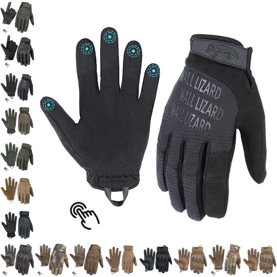 Cycling Gloves Thin Outdoor Summer Sun Breathable Mesh Touchscreen Compatible for Sports Gloves for Men