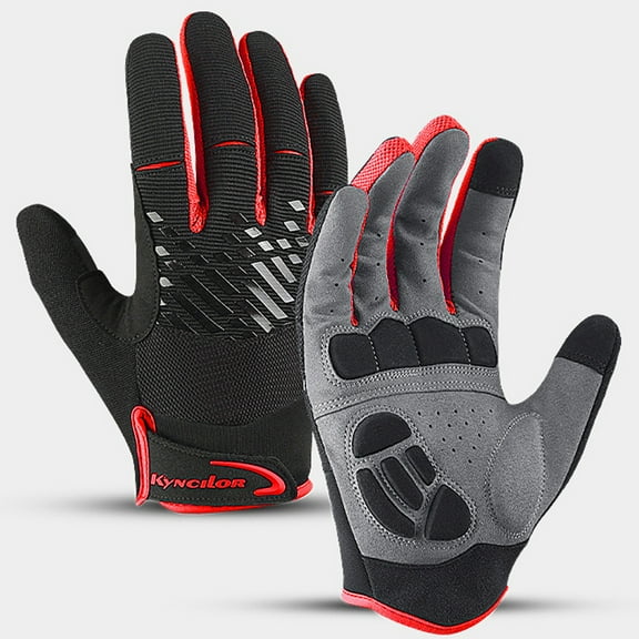 Cycling Gloves for Men Women, Breathable Gel Pad Road Mountain Bike Gloves - Touch Screen Anti-Slip Gloves for Cycling Workout Outdoor Sports