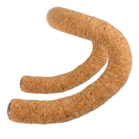 Cycling Handlebar Tape Wood Grain Tape Road Bike Cork Handlebar Belt Cycling Handle Tape Anti-Slip Belt Wrap Shallow