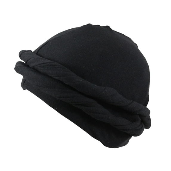 Cycling Hat, Bandana Headscarf Headwrap Hat Baggy Skull Cap Sleeping Hat Skin Friendly Sun Protection Stylish Beanie Cap Pirate Cap for Men Black