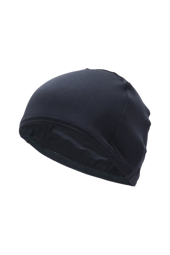 Cycling Hat Sweat Wicking, Breathable Helmet Liner Milk Silk Fabric Navy 22x13cm/8.66"x5.12" 1 Pcs