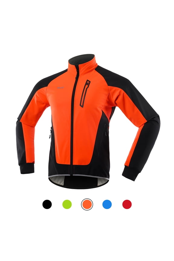 Cycling Jacket,Fleece Bike Windproof Thermal Mtb Autumn Waterproof Windproof Autumn Winter Coat Men Fleece Mtb Coat Men