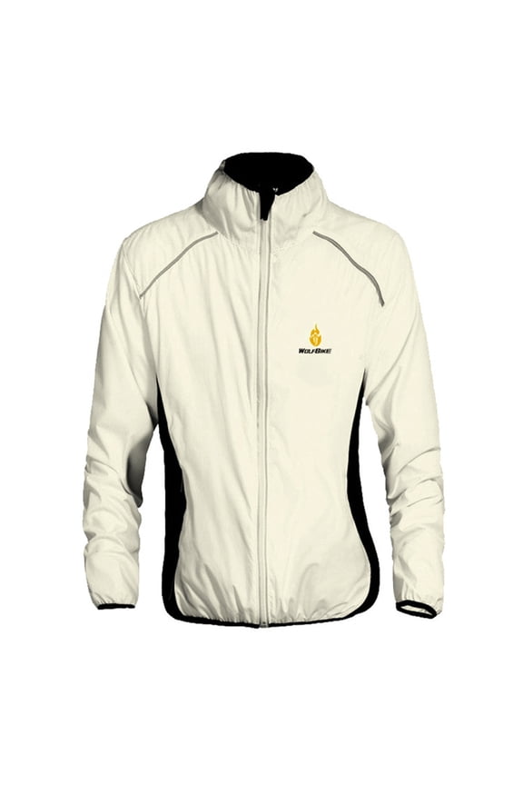 Cycling Jacket Vest Wind Coat Windbreaker Outdoor Sportswear for Men Women Breathable Lightweight Water Reflective