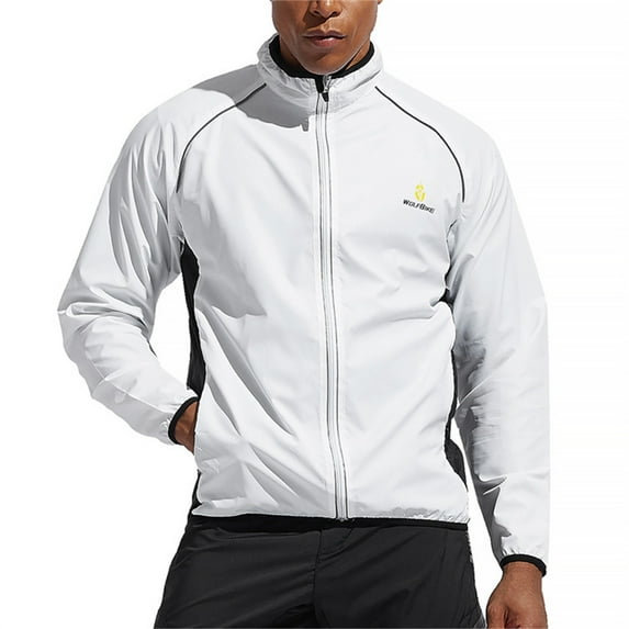 Cycling Jacket Vest Windbreaker Coat Outdoor Sportswear for Men Women Biking Running Training