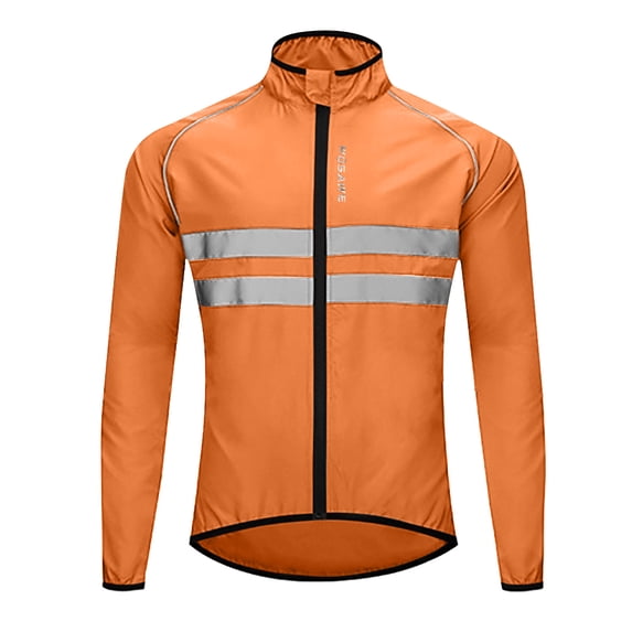 Cycling Jacket Vest Windbreaker Coat Outdoor Sportswear for Men Women Breathable Lightweight Reflective Cycling Clothing
