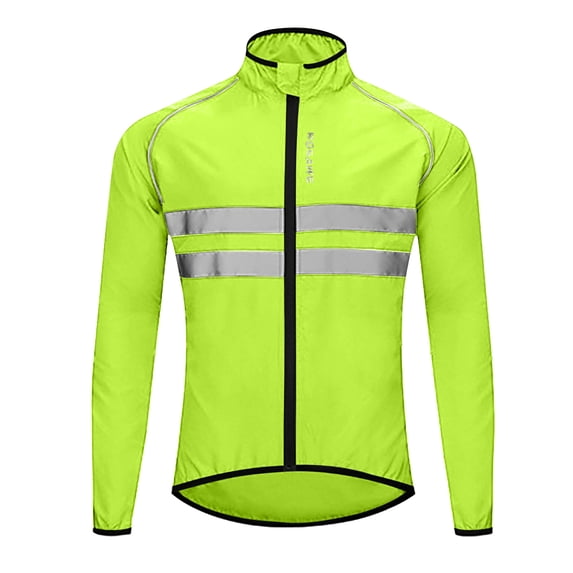 Cycling Jacket Vest Windbreaker Coat Outdoor Sportswear for Men Women Breathable Lightweight Reflective Cycling Clothing