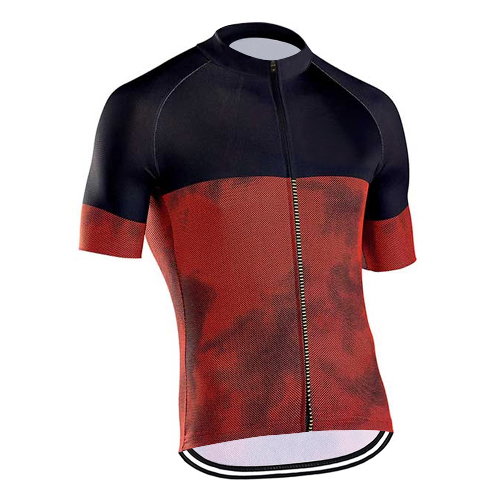 Cycling Jersey Men Mountain Bike Jersey MTB Bicycle Shirts Short Sleeve ...
