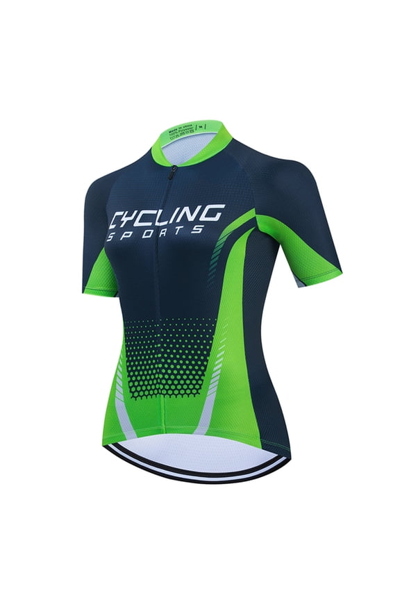 Cycling Jersey Women, Road & Mountain Ladies Bike Shirt, Bicycle Biking Tops