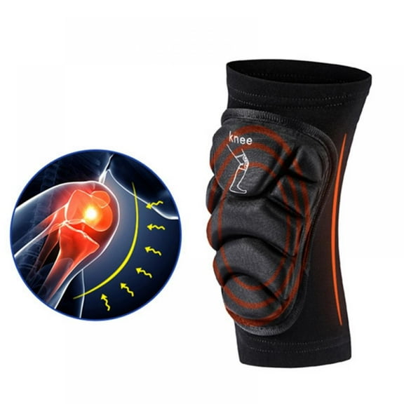 Cycling Kneepads Motocross Locomotive Off Road Safety Armor Protector & Collision Avoidance Knee Pads for Motorcycle/MTB/Dirt-bike (BLACK)