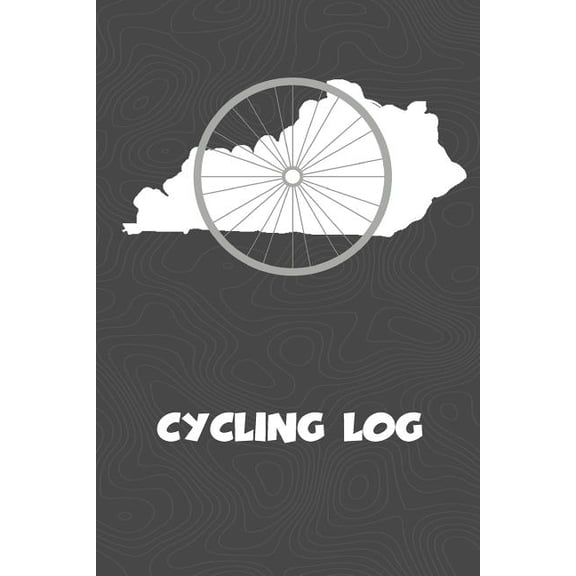 Cycling Log: Kentucky Cycling Log for tracking and monitoring your workouts and progress towards your bicycling goals. A great fitness resource for any cyclist in your life. Bicyclists will love this