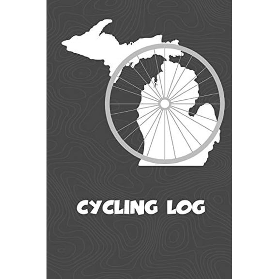 Cycling Log: Michigan Cycling Log for tracking and monitoring your workouts and progress towards your bicycling goals. A great fitness resource for . Bicyclists will love this way to tra 1727821157