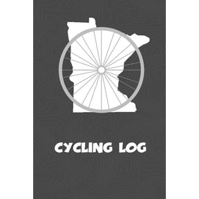 Cycling Log: Minnesota Cycling Log for tracking and monitoring your workouts and progress towards your bicycling goals. A great fitness resource for any cyclist in your life. Bicyclists will love this