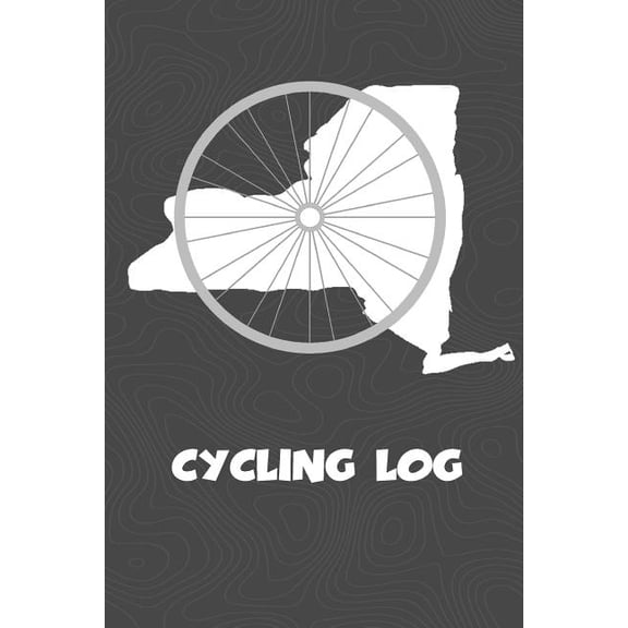 Cycling Log: New York Cycling Log for tracking and monitoring your workouts and progress towards your bicycling goals. A great fitness resource for any cyclist in your life. Bicyclists will love this