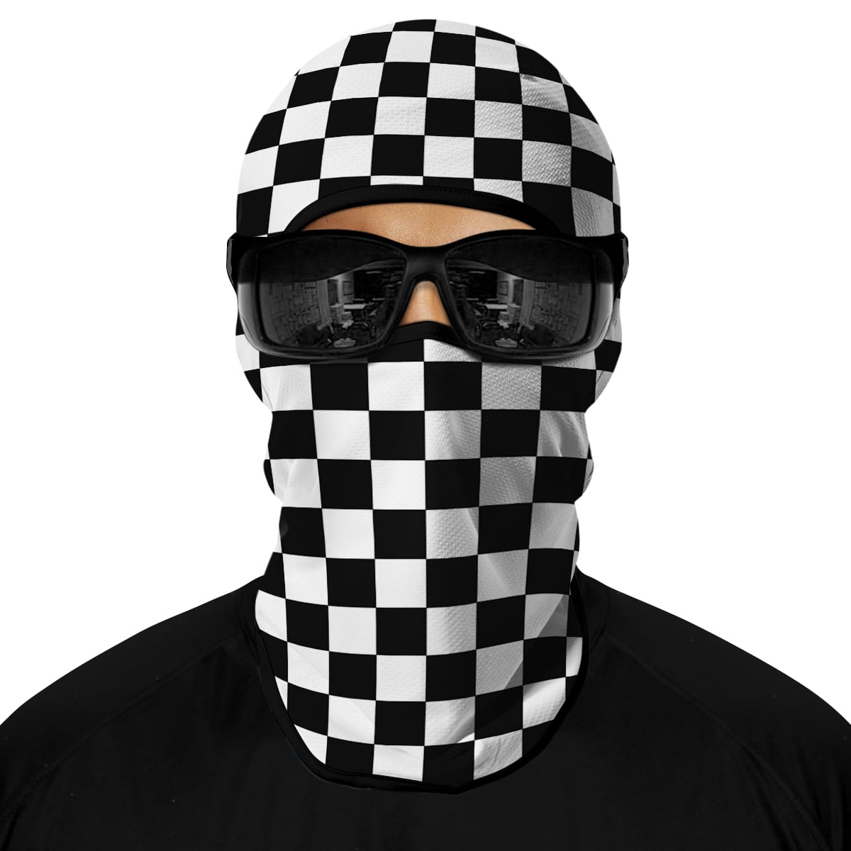 Cycling Mask Full Face Motorcycle Sun Protection Helmet Lining Summer Breathable, Skull Halloween Men's Head cover Balaclava