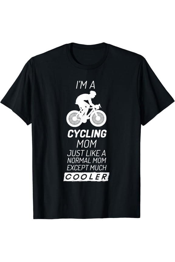 Cycling Mom Bicycle Mom T-Shirt